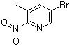 2-硝基-3-甲基-5-溴吡啶